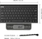 Arteck 2.4G Wireless Keyboard Stainless Steel Ultra Slim, EN Vorschaubild