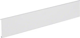 Hager Brüstungskanal-Oberteil zu BRS aus Stahlblech 80x2000mm, verkehrsweiß