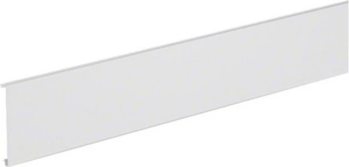 Hager Brüstungskanal-Oberteil zu BRS aus Stahlblech 80x2000mm, verkehrsweiß