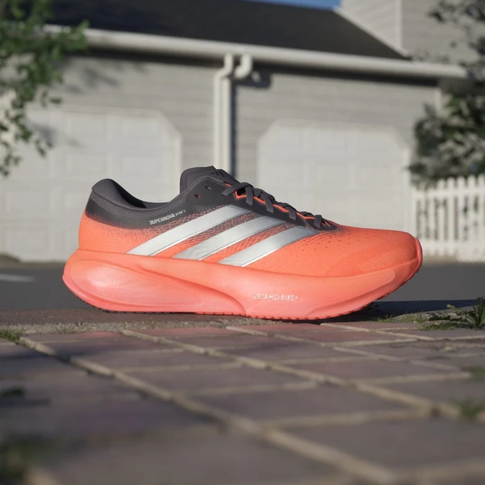adidas Supernova Rise 3 aurora onix/silver metallic/lucid orange (Herren)