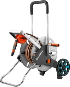 Gardena CleverRoll M Easy Metall Set Schlauchwagen, 25m