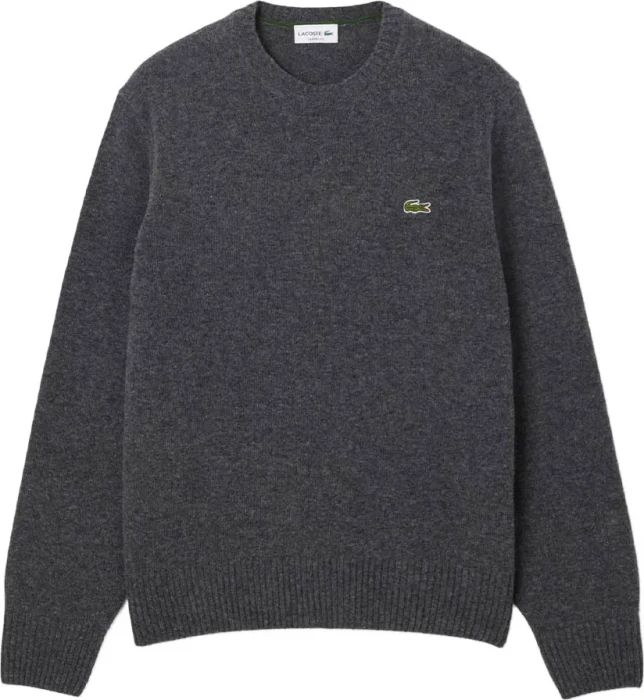 Lacoste Tuchwolle mit Rundhalsausschnitt Pullover (Herren)