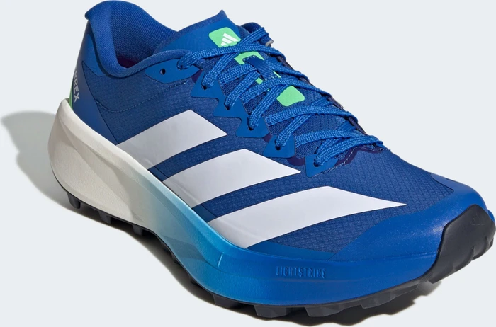 adidas Terrex Agravic 4 blue/cloud white/lime burst (Herren)