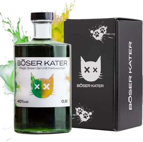 Edelobstbrennerei Schleihauf Böser Kater Magic Green Gin 500ml