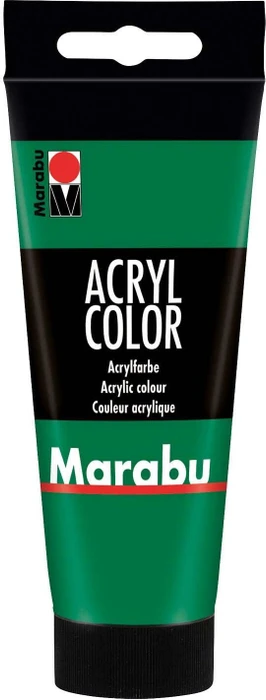 Marabu Acryl Color Acrylfarbe, saftgrün, 100ml