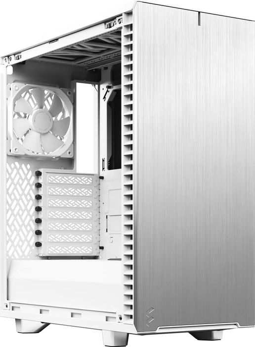 Fractal Design Define 7 Compact White Solid, schallgedämmt