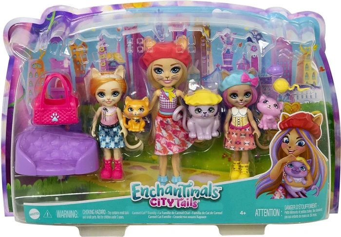 Mattel Enchantimals - City Tails - Siam-Katzen Spielset