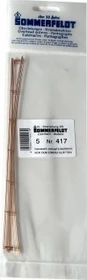 Sommerfeldt Fahrdraht verkupfert 0.5 x 200mm (5 Stück)