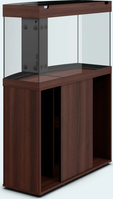 Juwel Vision 180 LED Aquarium-Set mit Unterschrank, dunkles Holz/dunkles Holz, 180l
