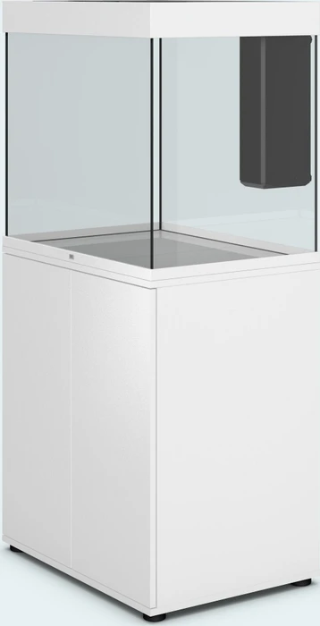 Juwel Lido 200 LED Aquarium-Set mit Unterschrank, weiß/weiß, 200l