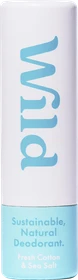 Wild Deodorant Stick Mini Fresh Cotton & Sea Salt, 16g