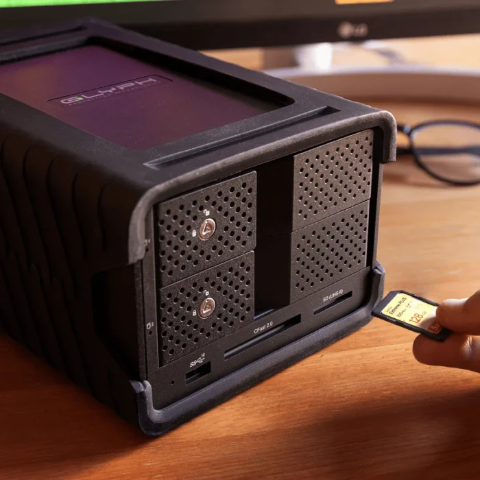Glyph Blackbox Pro RAID mit Cardreader + Hub, 48TB, Thunderbolt 3 / USB-C 3.1