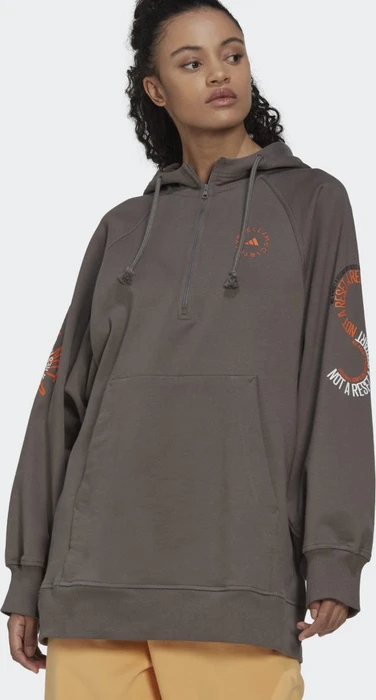 adidas by Stella McCartney Hoodie faded grey four