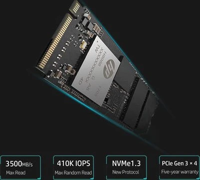 HP SSD EX950 M.2 1TB, M.2 2280 / M-Key / PCIe 3.0 x4