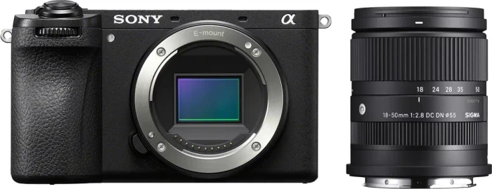 Sony Alpha 6700 mit Objektiv Fremdhersteller