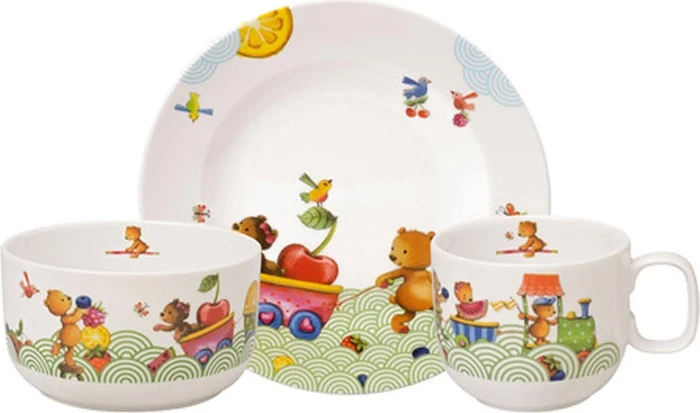 Villeroy & Boch Hungry as a Bear Kinderservice, 3-tlg.