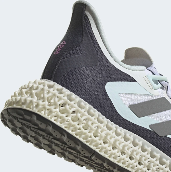 adidas 4DFWD 2 cloud white/silver metallic/almost blue (Damen)