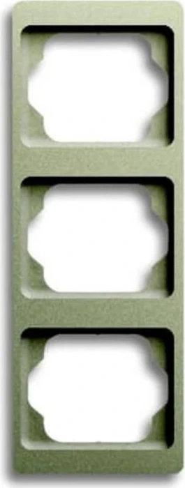 Busch-Jaeger Alpha exclusive Abdeckrahmen 3-fach Rahmen senkrecht, palladium