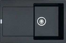 Franke Maris MRG 611 Einbau Becken rechts mit Ablauffernbedienung onyx