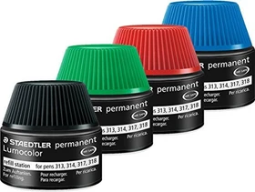 Staedtler Lumocolor 487 17 Permanentmarker Nachfüllstation 15ml, schwarz