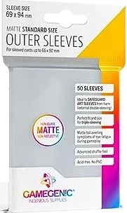 Gamegenic Outer Sleeves transparent, 50 Stück