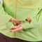 Odlo Descent Ceramiwarm Midlayer Funktionsshirt langarm shadow lime (Herren) Vorschaubild