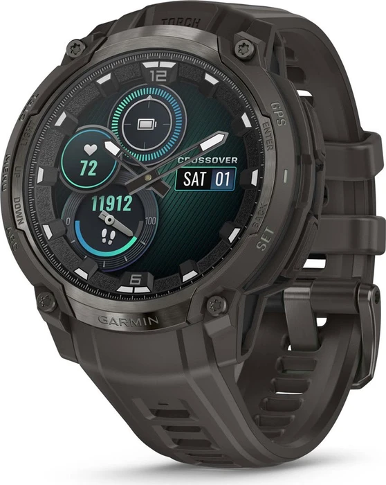 Garmin Instinct Crossover AMOLED charcoal