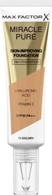 Max Factor Miracle Pure Skin-Improving Hydrating Foundation 75 golden LSF30, 30ml