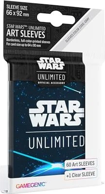 Gamegenic Star Wars: Unlimited - Art Sleeves blau, 60 Stück