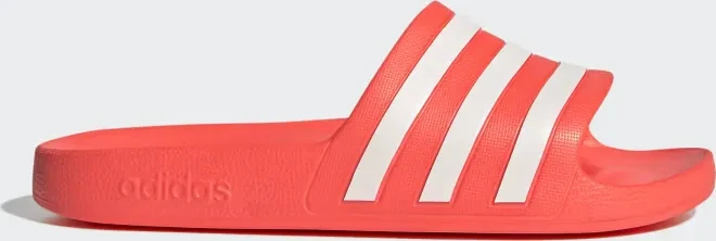 adidas Aqua Adilette solar red/cloud white