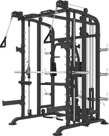 Gorilla Sports Extended Mulitfunction Smith Machine Kraftstation