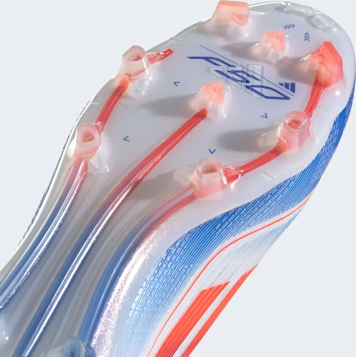 adidas F50 Elite Laceless FG cloud white/solar red/lucid blue