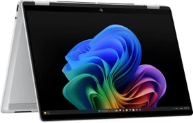 HP OmniBook X FlipNGAI 14-fm0350ng, Glacier Silver, Core Ultra 5 226V, 16GB RAM, 512GB SSD, DE