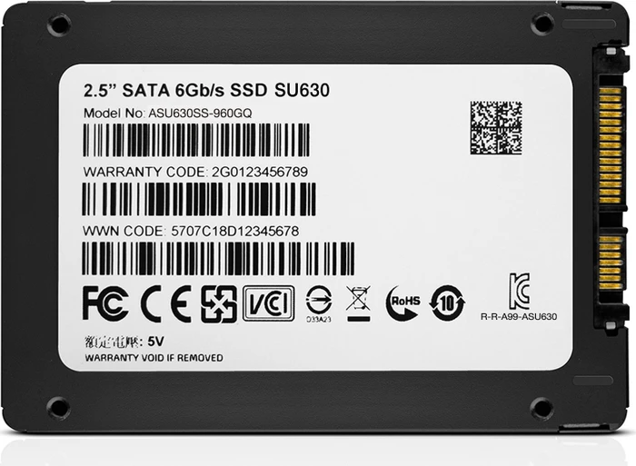 ADATA Ultimate SU630 960GB, 2.5" / SATA 6Gb/s