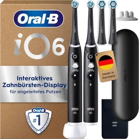 Oral-B iO Series 6 Plus Edition black lava + 2. Handstück