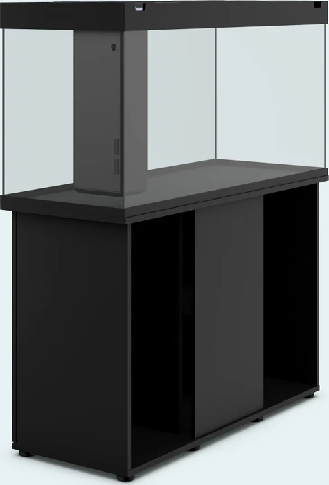 Juwel Rio 350 LED Aquarium-Set mit Unterschrank, schwarz/schwarz, 350l