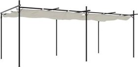 vidaXL Pergola 589x292x230cm creme