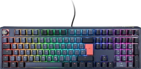 Ducky One 3 Cosmic Blue PBT, LEDs RGB, MX RGB ERGO CLEAR, USB, DE