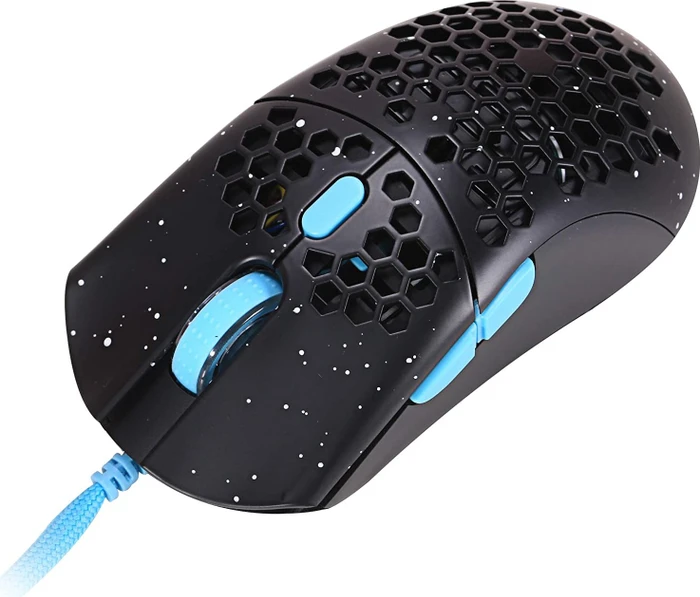 HK Gaming Sirius-M 3360 Gaming Mouse Phantom & Blue schwarz/blau, USB