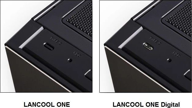 Lian Li LANCOOL ONE Digital schwarz, Glasfenster