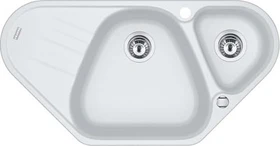Franke Antea AZG 661-E Fragranit Einbau Becken mittig glacier