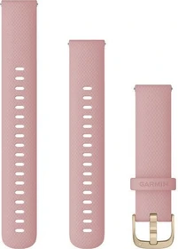 Garmin Schnellwechsel Silikon Armband 18mm 110-195mm pink/gold
