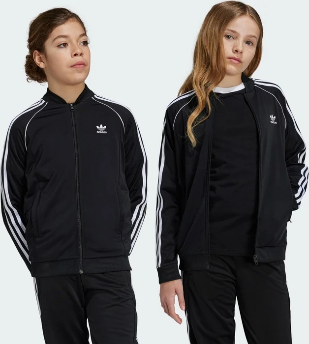 adidas Adicolor SST Originals Trainingsjacke schwarz (Junior)