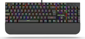 Inca IKG-443 Empousa Mechanical Gaming Tastatur, schwarz, LEDs RGB, RED Switches, USB, DE