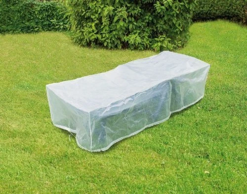 Wehncke Schutzhülle für Gartenliege 250x75x45cm transparent