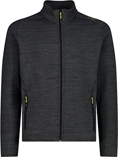 CMP Fleecestretch Jacke piombo melange/zolfo (Herren)