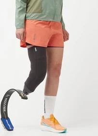 Salomon Cross 2in1 Laufhose kurz coral (Damen)
