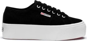 Superga 2790 Platform black/fwhite (Damen)