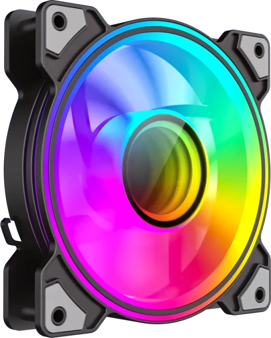 GameMax Dual Ring Infinity, schwarz, 120mm