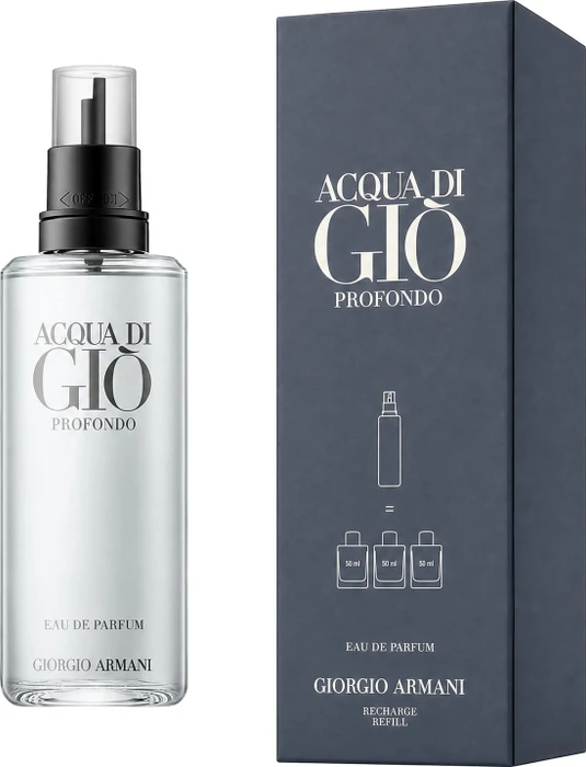 Giorgio Armani Acqua di Gio Homme Profondo Eau de Parfum Refill, 150ml
